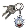 Брелок Рік та Морті Rick And Morty 4.3 см метал