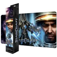 Килимок для миші ігрова поверхня Blizzard STARCRAFT Races Старкрафт XL 90*42 cm