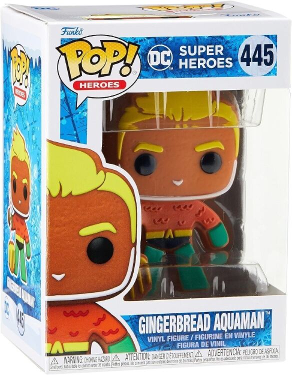 Фігурка Funko DC Heroes Gingerbread Aquaman фанко Аквамен 445 Фігурка Funko DC Heroes Gingerbread Aquaman фанко Аквамен 445