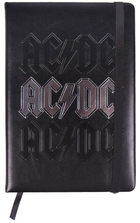 Блокнот Записна книжка Cerda ACDC Black Notebook AC/DC