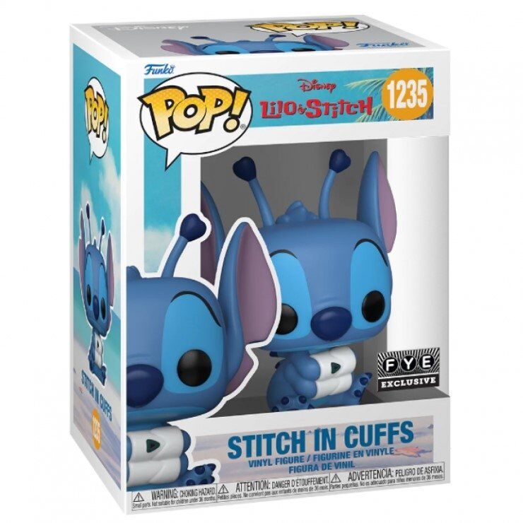 Фігурка Funko Disney: Lilo and Stitch: Stitch (IN CUFFS) Фанко Стіч (FYE Exclusive) 1235 Фігурка Funko Disney: Lilo and Stitch: Stitch (IN CUFFS) Фанко Стіч (FYE Exclusive) 1235